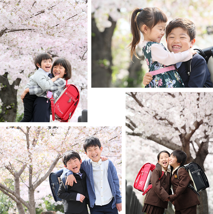 大阪フォトスタジオピエノ:桜との写真